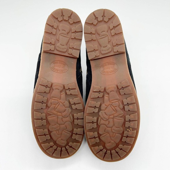 Kork-Ease Balsa Ankle Boots Suede Black Size 6 Leather Side Zip Bootie Leather - Picture 7 of 7